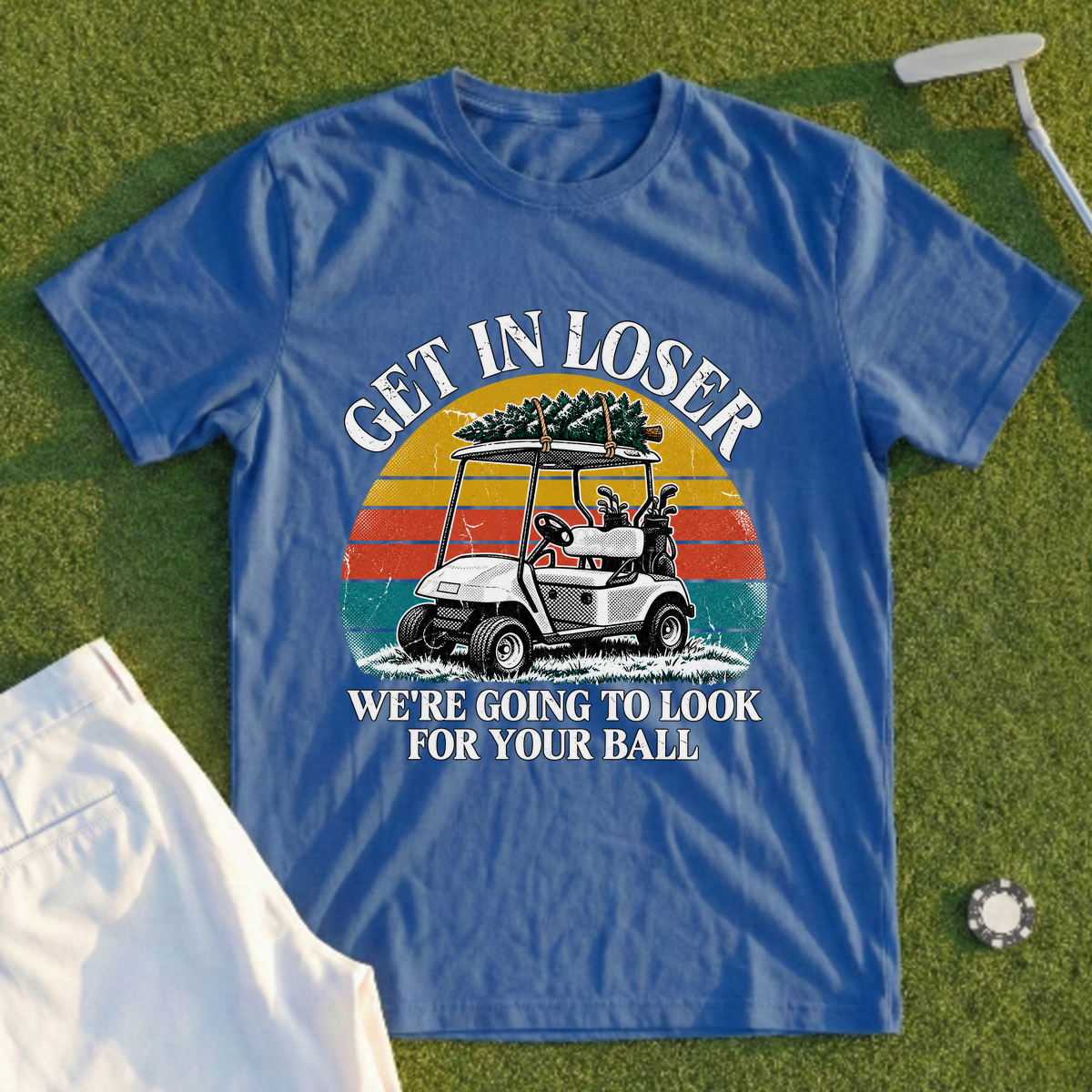 Get In Loser Christmas Tee
