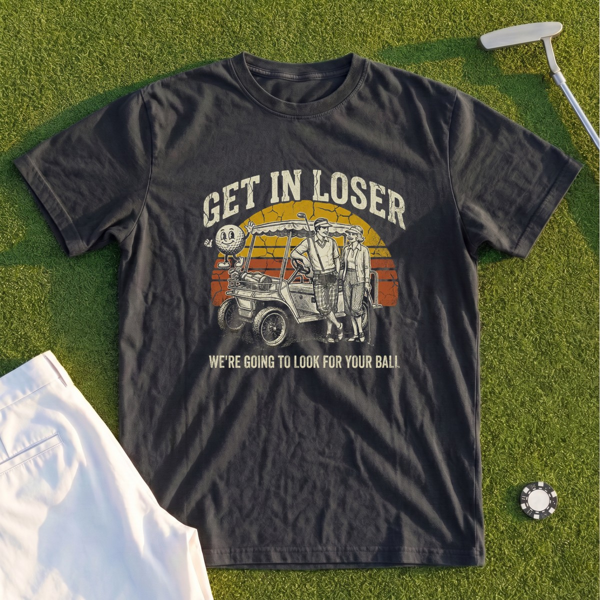 Get In Loser Retro Premium Tee