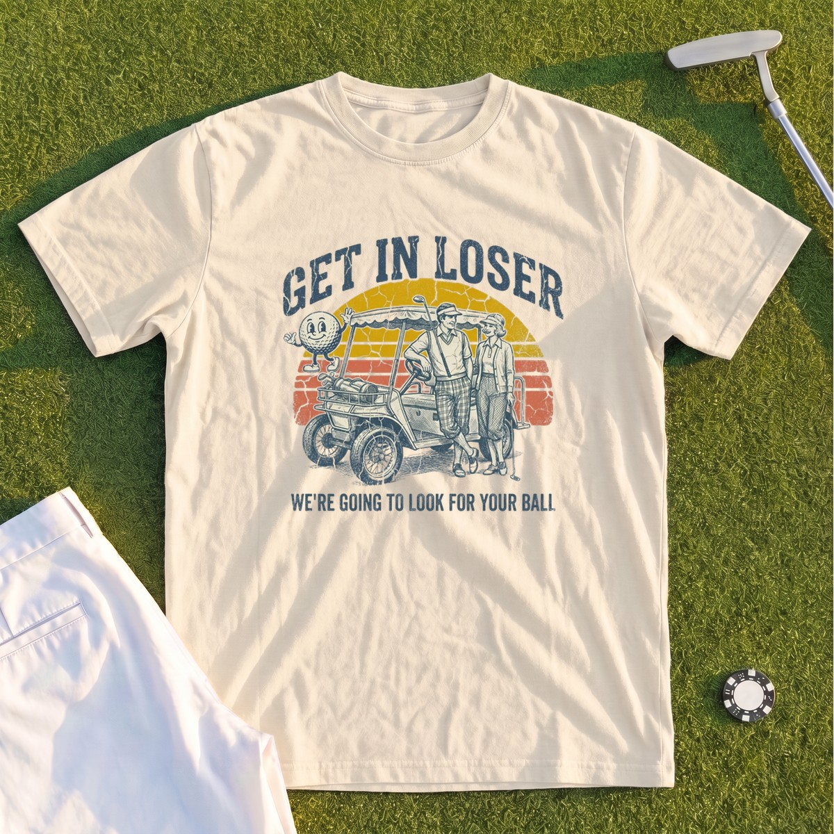 Get In Loser Retro Premium Tee