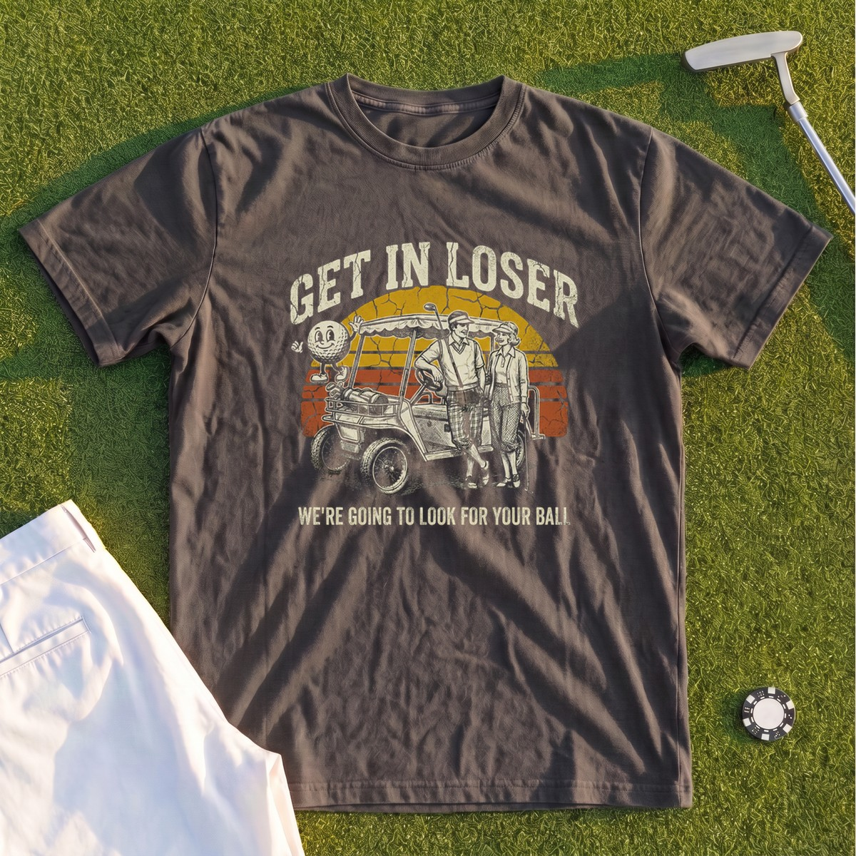 Get In Loser Retro Premium Tee