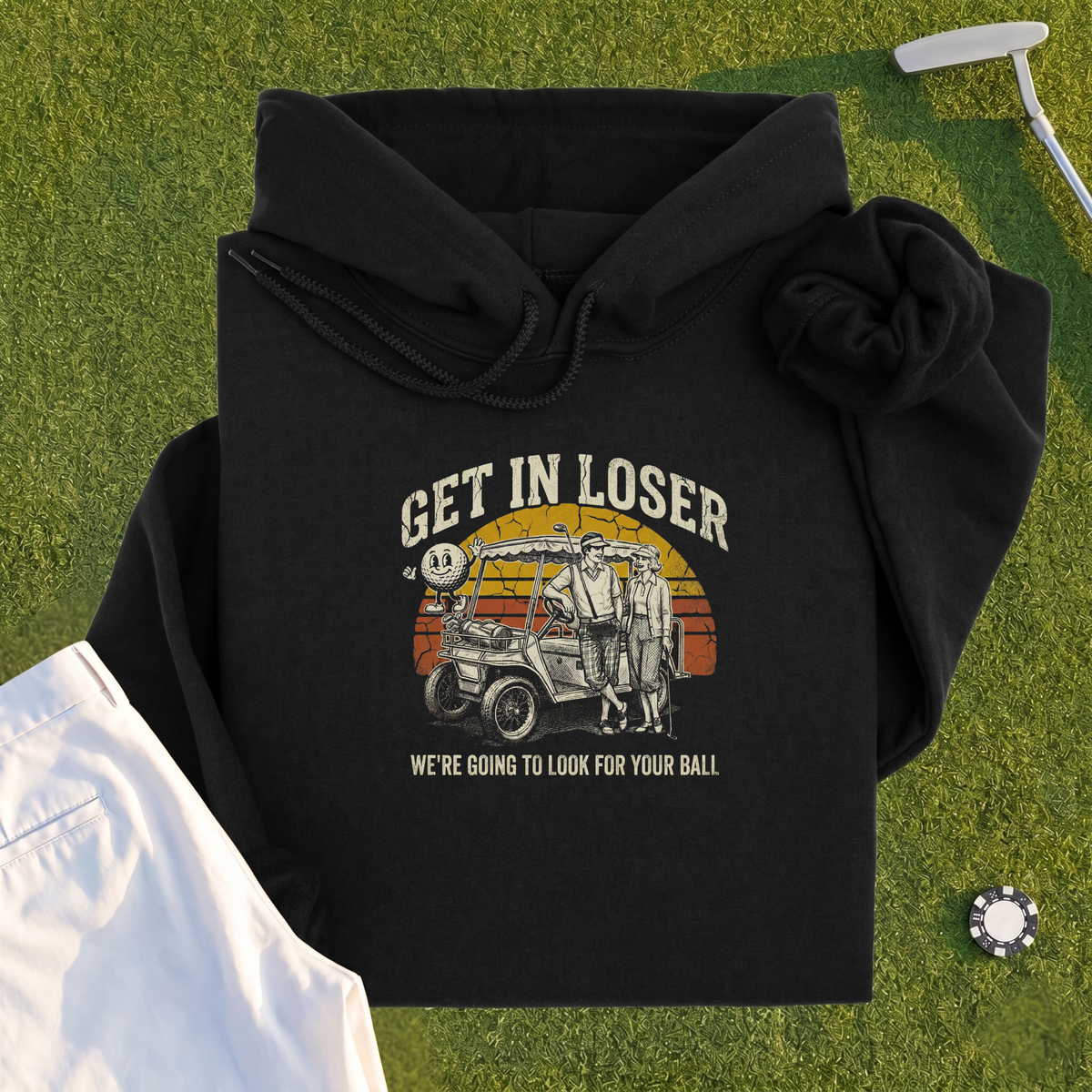 Get In Loser Retro Hoodie