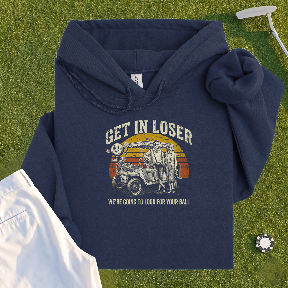 Get In Loser Retro Hoodie