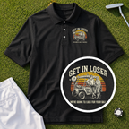 Get In Loser Retro Performance Polo