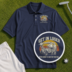 Get In Loser Retro Performance Polo