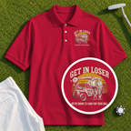 Get In Loser Retro Performance Polo