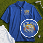 Get In Loser Retro Performance Polo