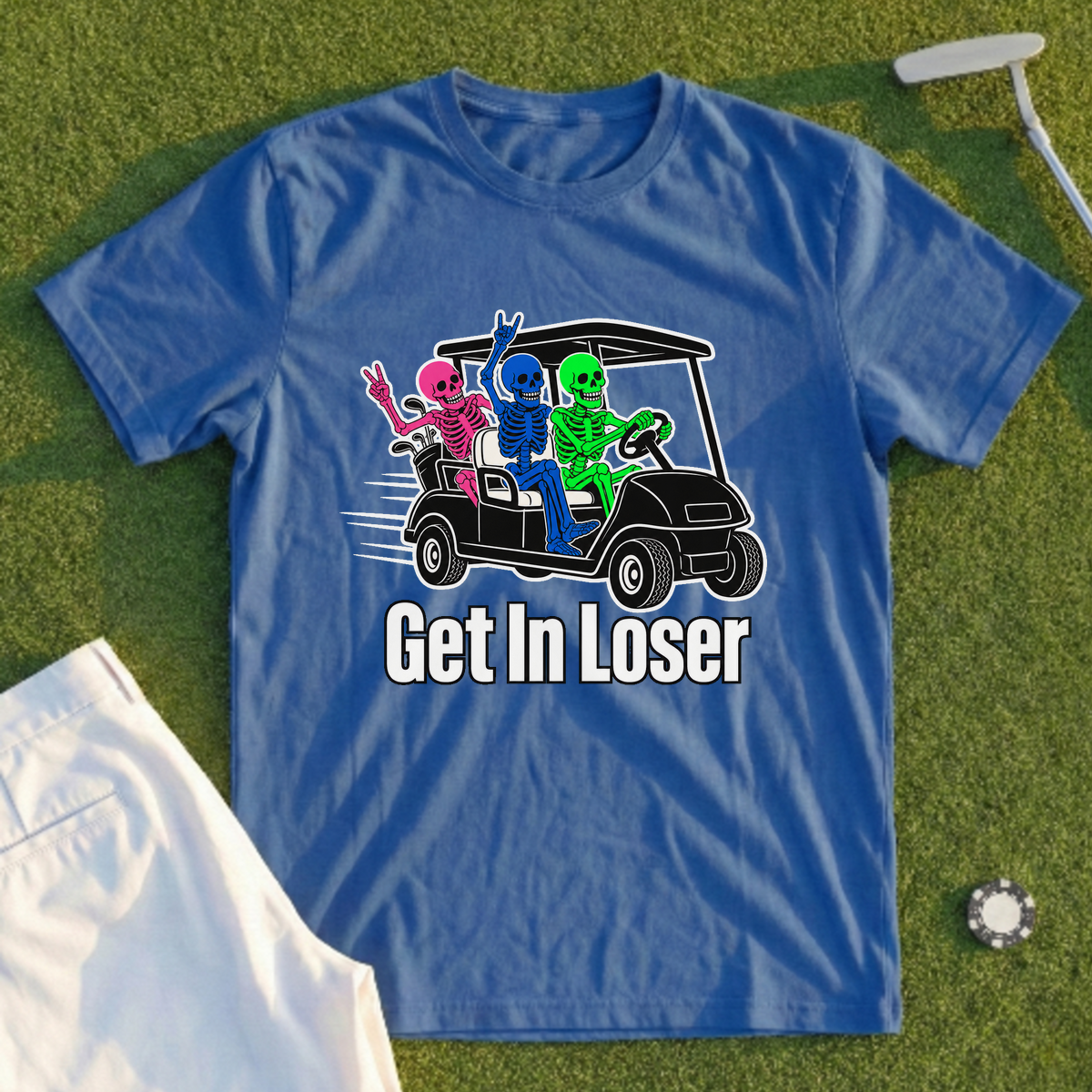 Get In Loser Skeleton Crew Tee