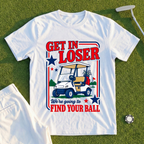 Get In Loser Stars And Stripes Tee