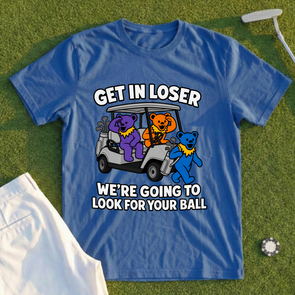 Get In Loser Three Bears Tee