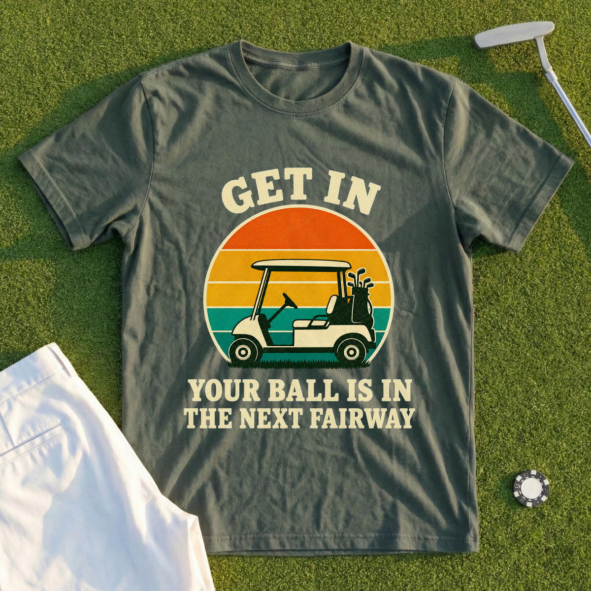 Get In We're Not Walking Tee