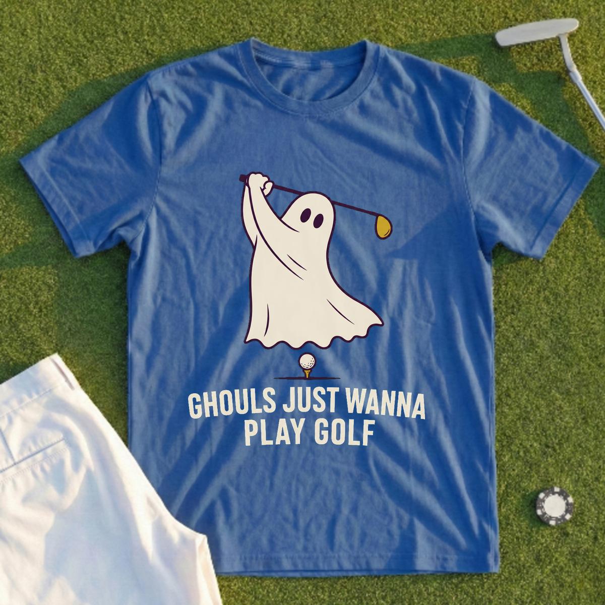 Ghouls Just Wanna Play Golf Tee