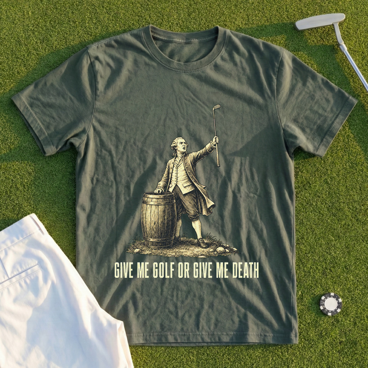 Give Me Golf Or Give Me Death Tee