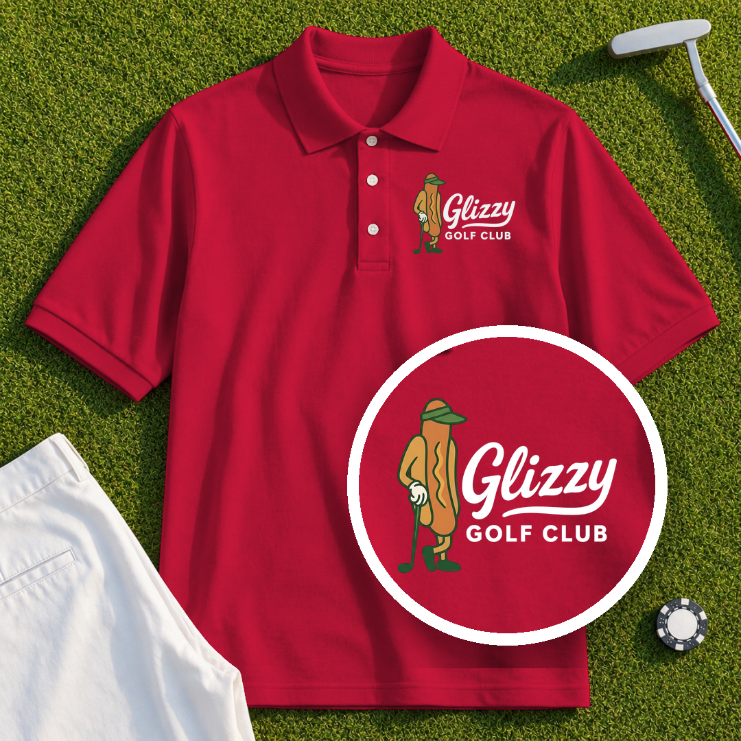 Glizzy Golf Club Performance Polo