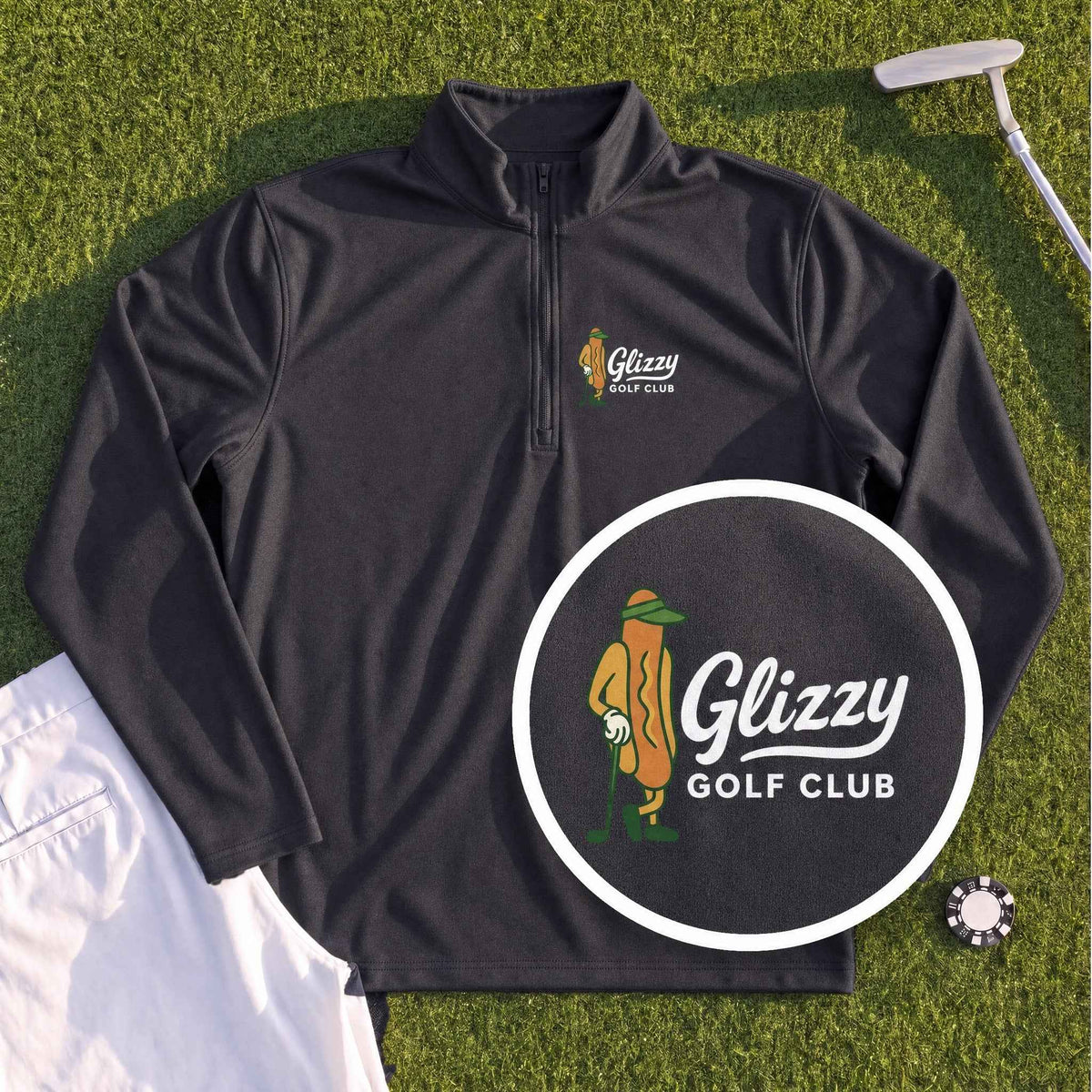 Glizzy Golf Club Quarter Zip