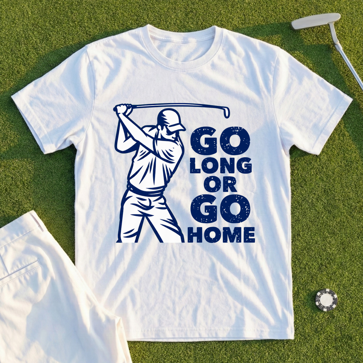 Go Long Or Go Home Tee