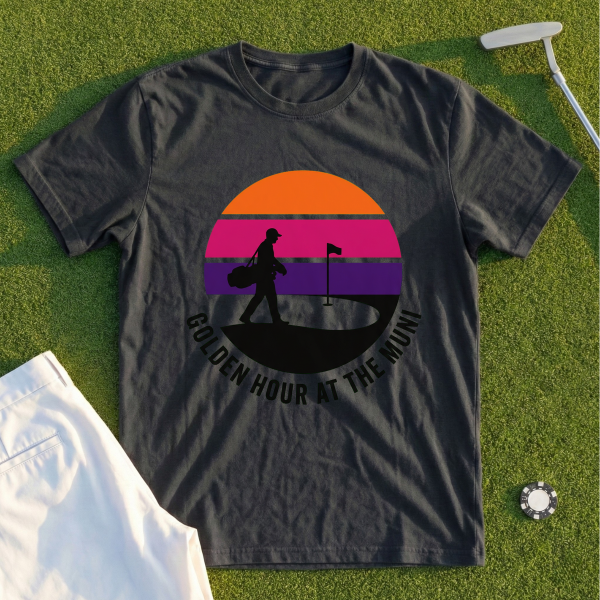 Golden Hour At The Muni Tee