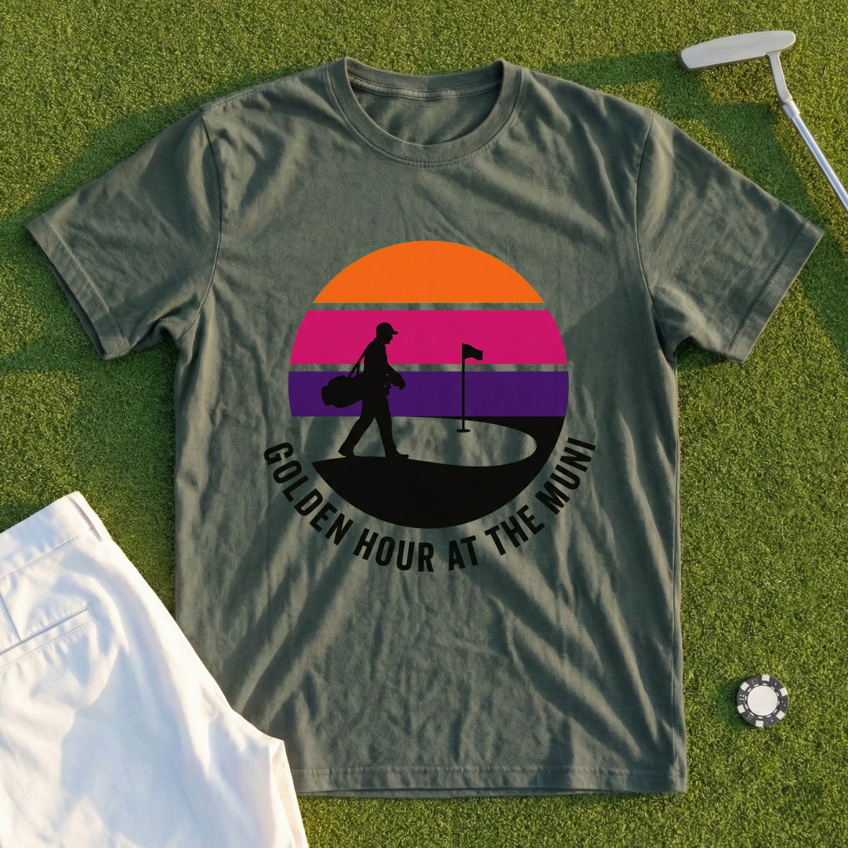 Golden Hour At The Muni Tee
