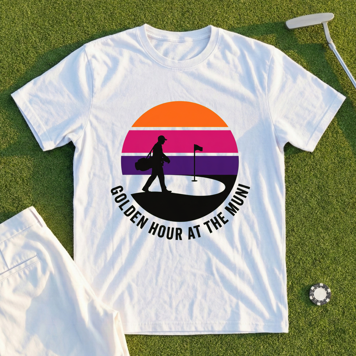 Golden Hour At The Muni Tee