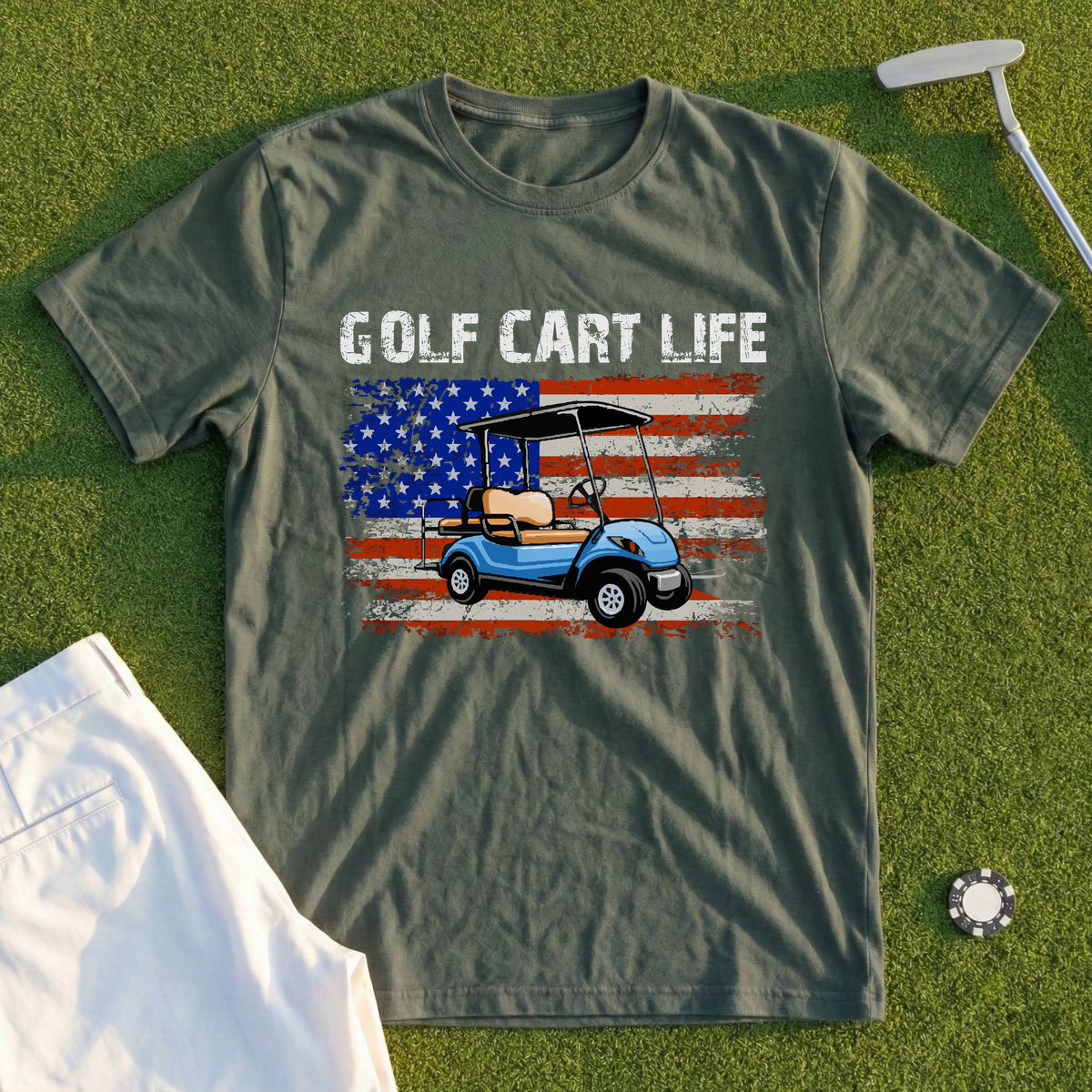 Golf Cart Life Tee
