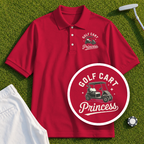 Golf Cart Princess Performance Polo