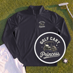 Golf Cart Princess Quarter Zip