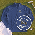 Golf Cart Princess Quarter Zip