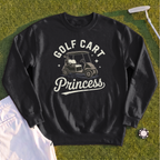 Golf Cart Princess Sweatshirt