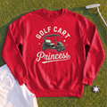 Golf Cart Princess Sweatshirt