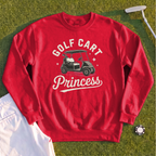 Golf Cart Princess Sweatshirt