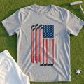 Golf Club Stars Flag Tee - Shanked Right