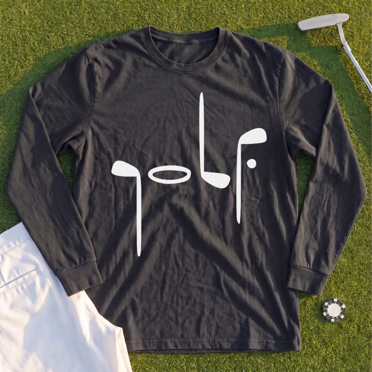 Golf Club Type Long Sleeve Tee