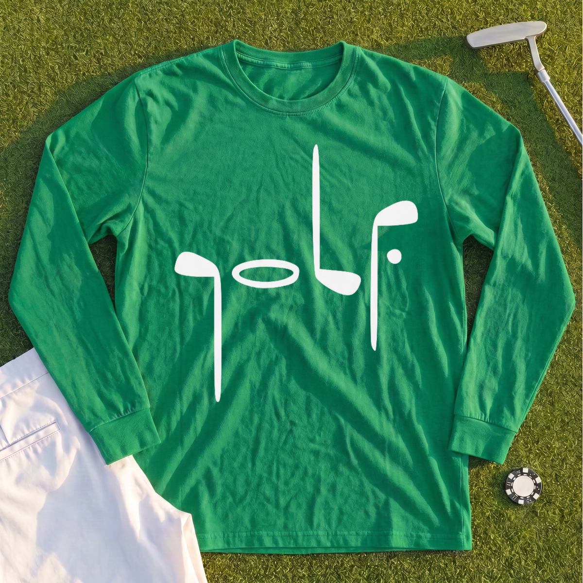 Golf Club Type Long Sleeve Tee