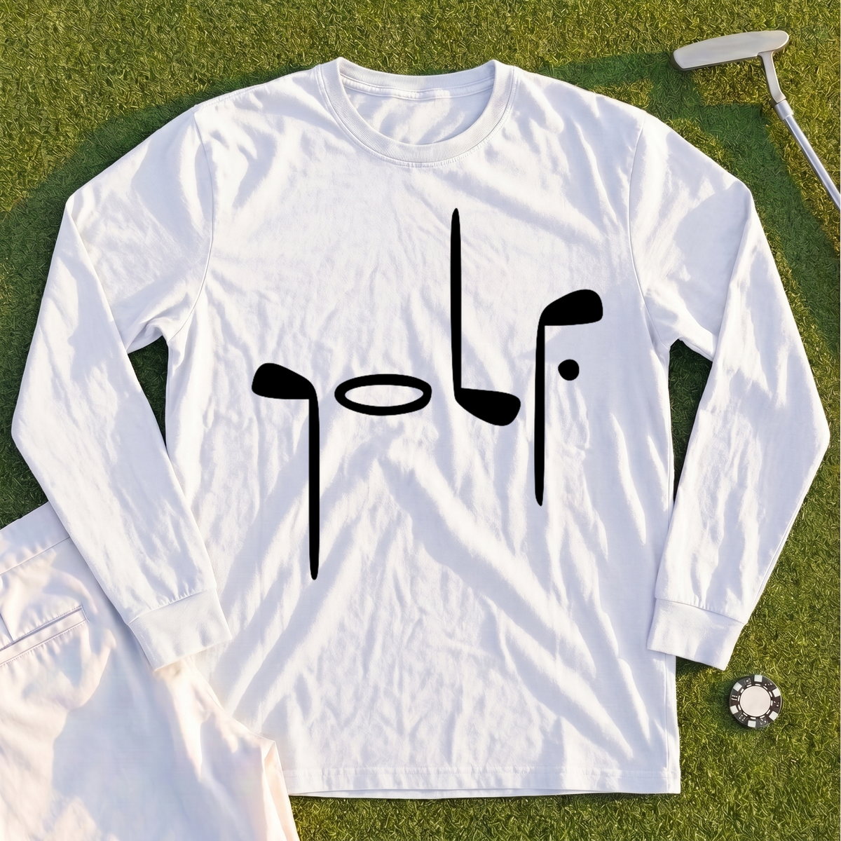 Golf Club Type Long Sleeve Tee