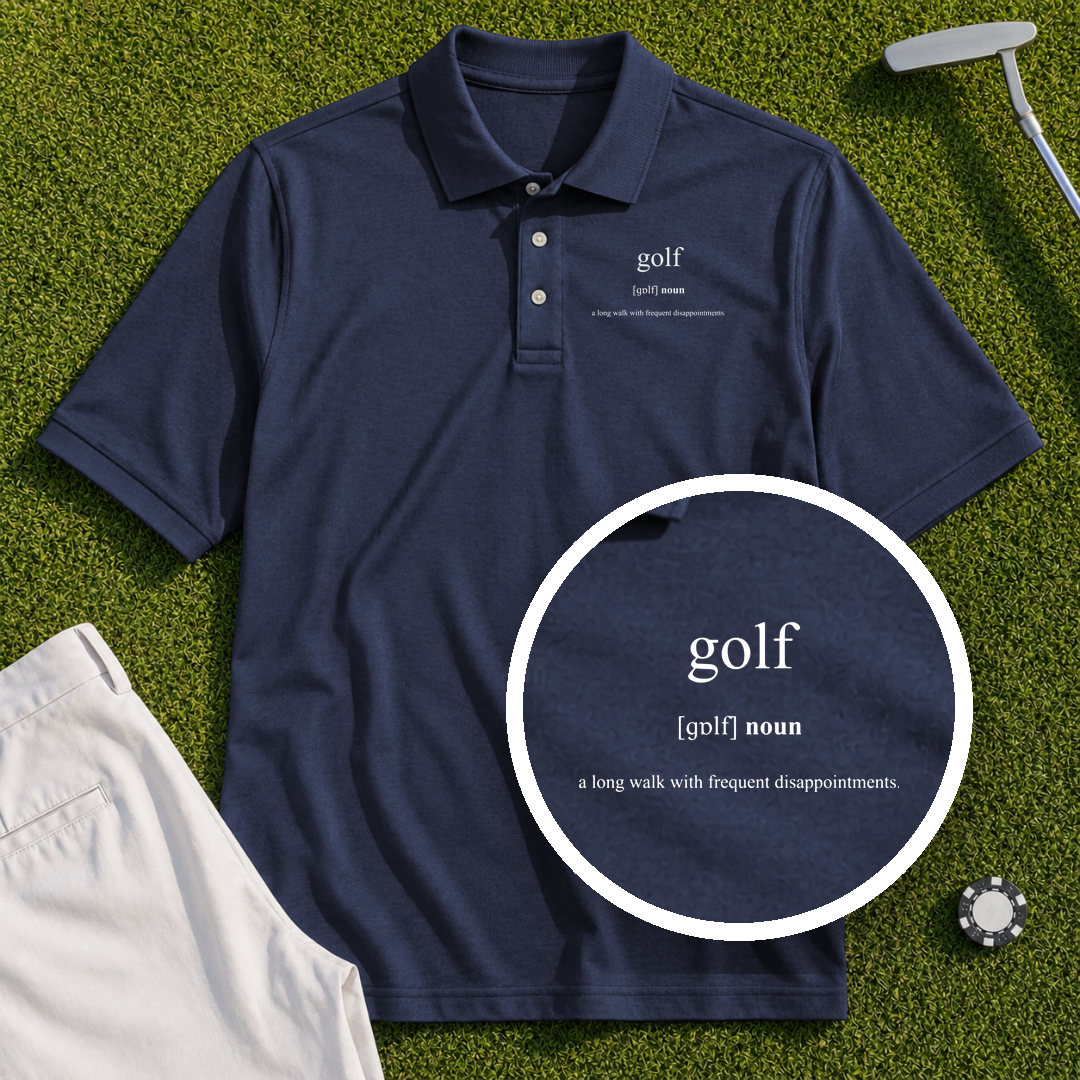 Golf Definition Performance Polo
