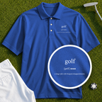Golf Definition Performance Polo