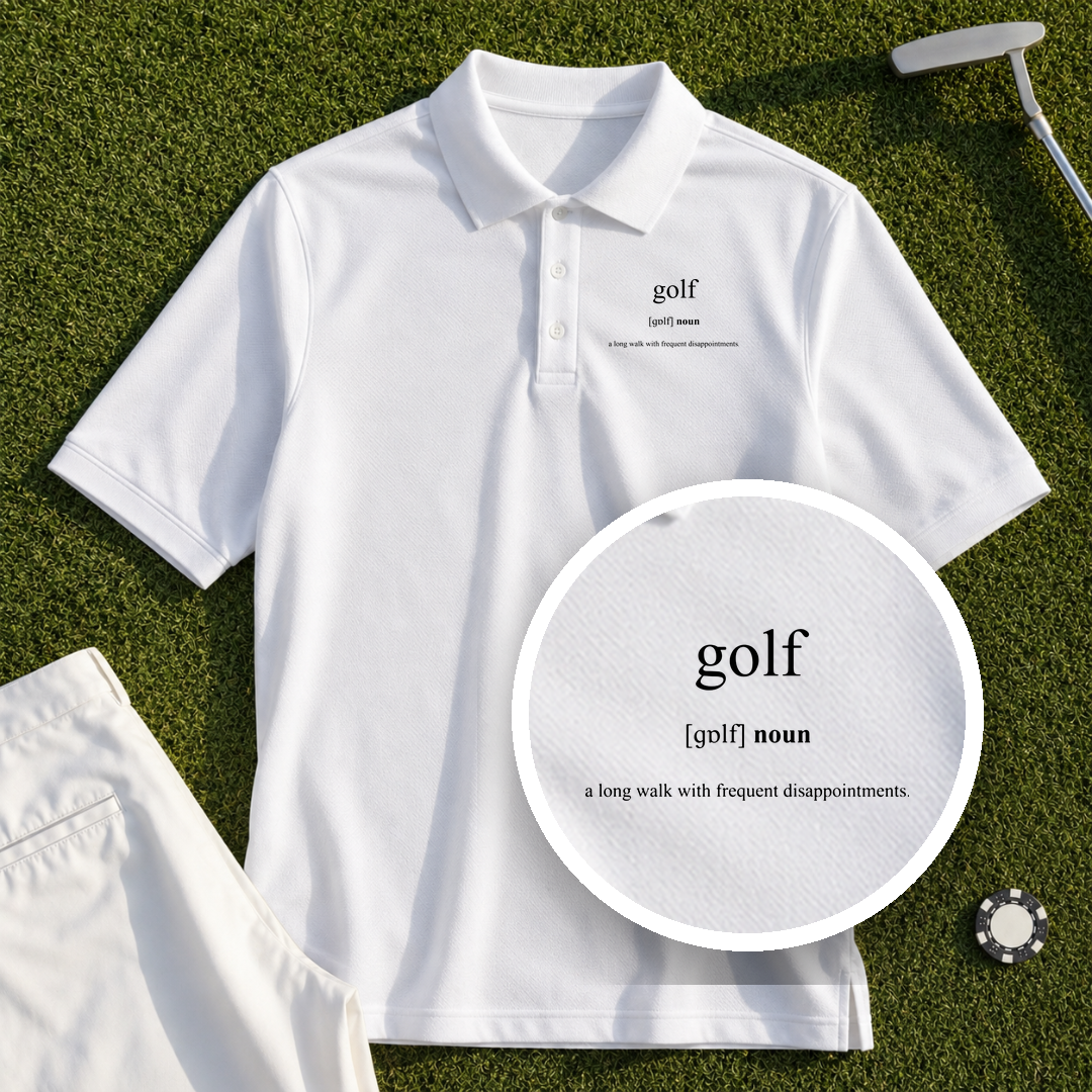 Golf Definition Performance Polo