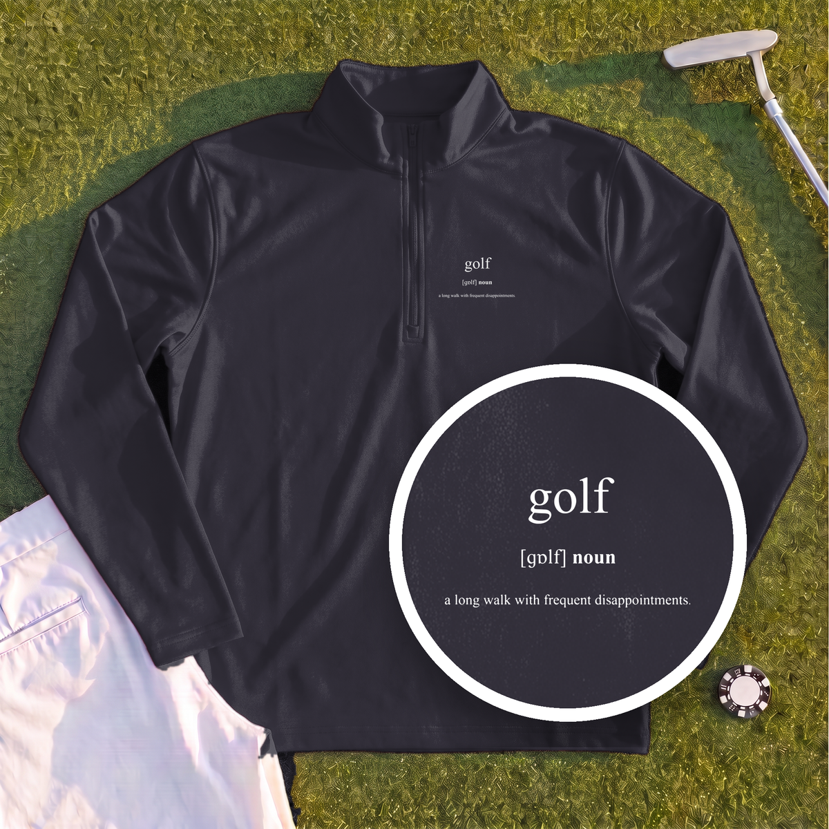 Golf Definition Quarter Zip