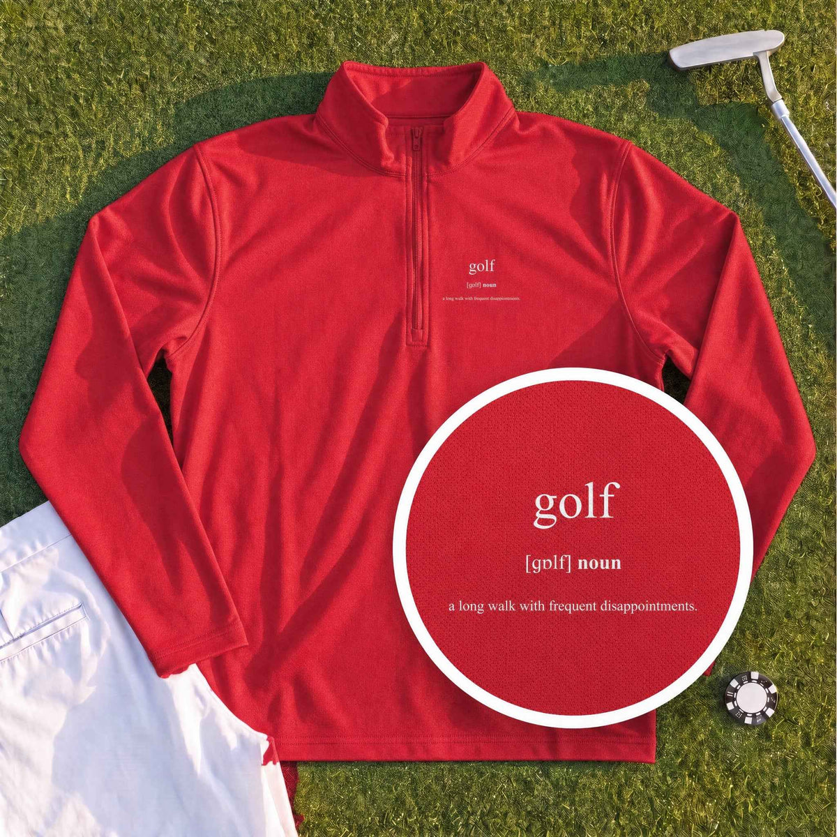 Golf Definition Quarter Zip