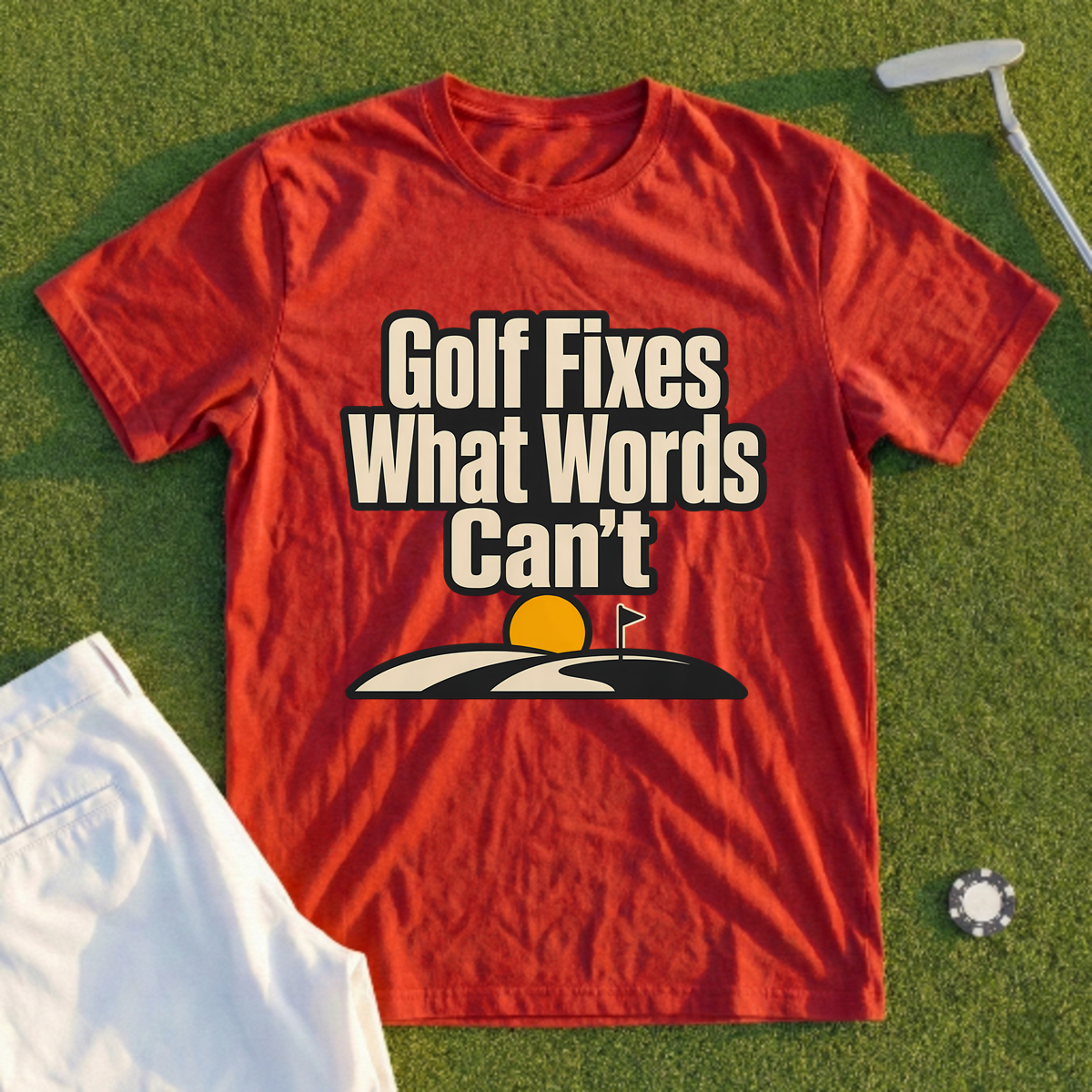 Golf Fixes What Words Can't Tee