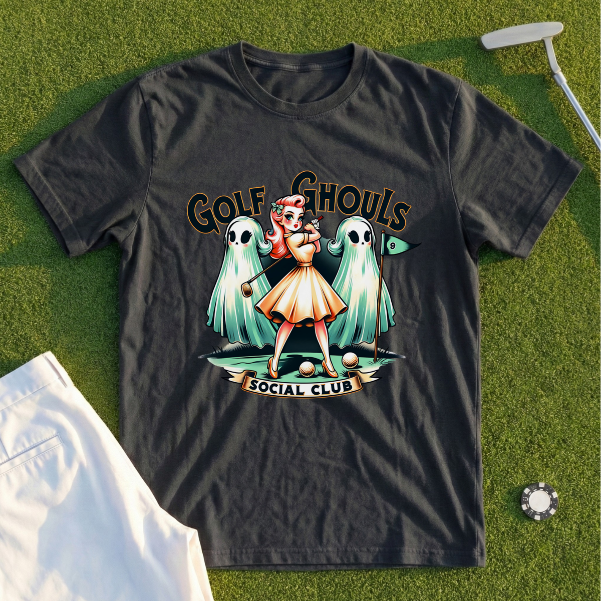 Golf Ghouls Social Club Tee