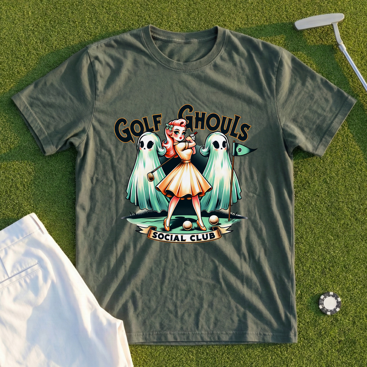 Golf Ghouls Social Club Tee