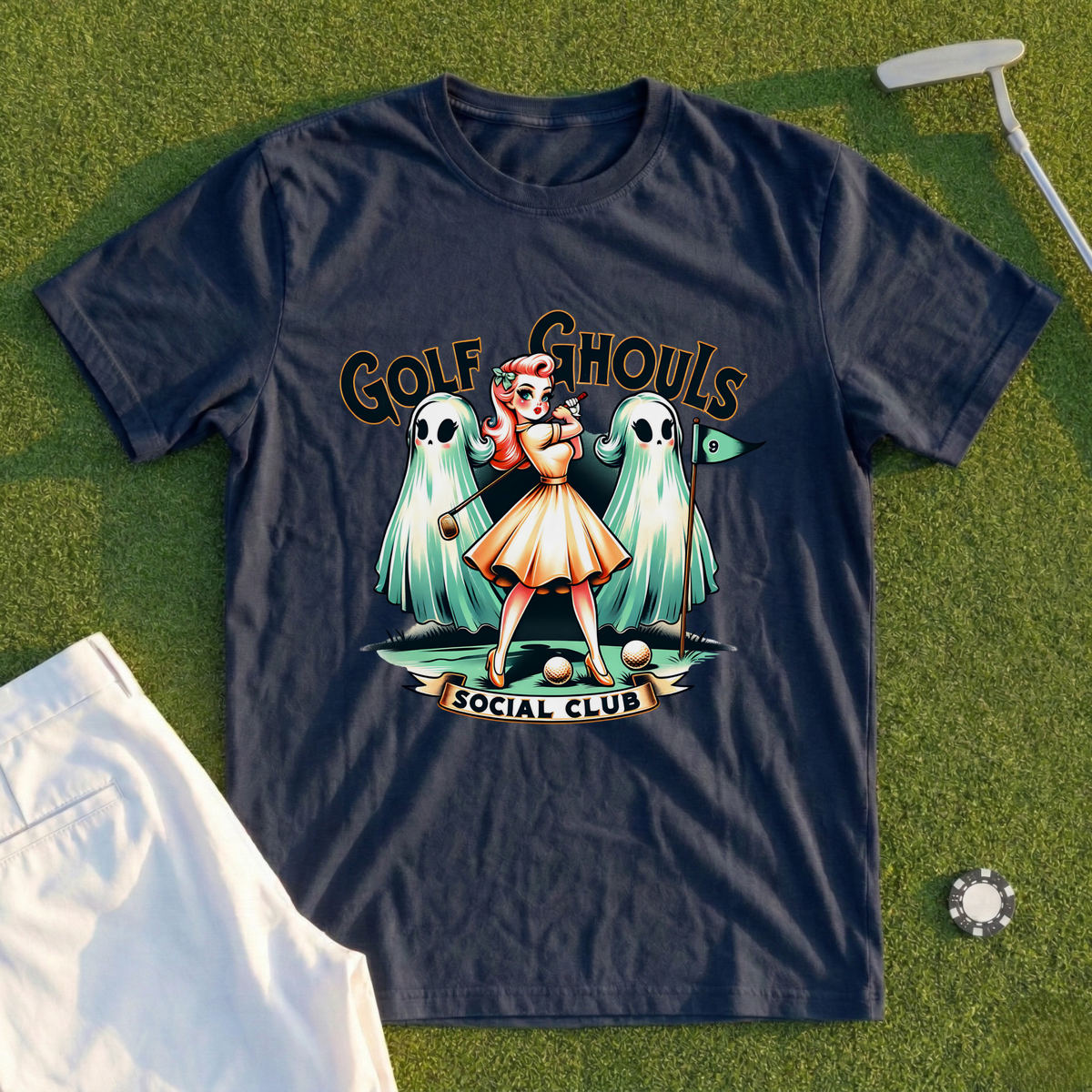 Golf Ghouls Social Club Tee