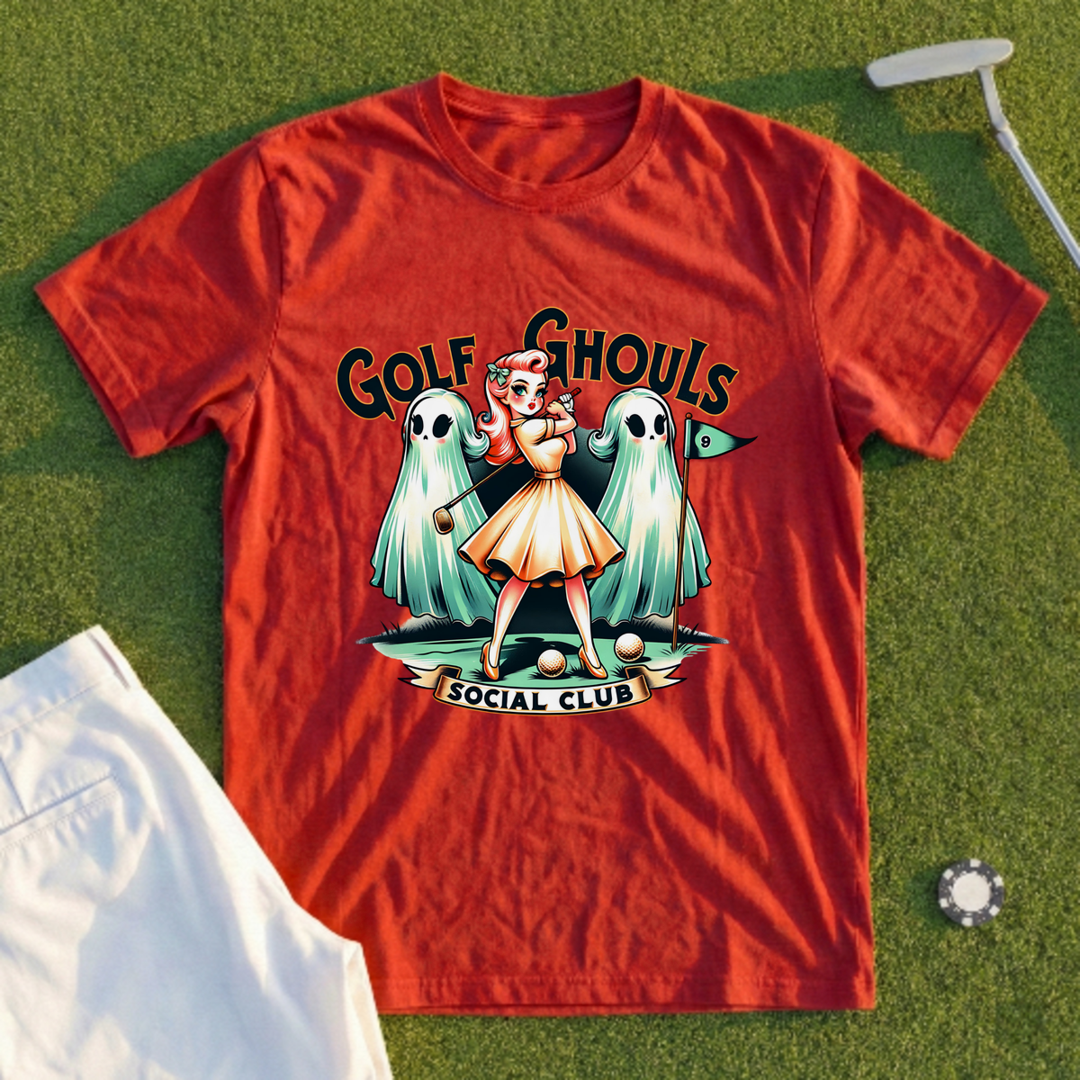 Golf Ghouls Social Club Tee