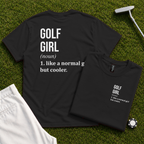 Golf Girl Back Print Tee