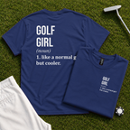 Golf Girl Back Print Tee
