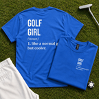 Golf Girl Back Print Tee