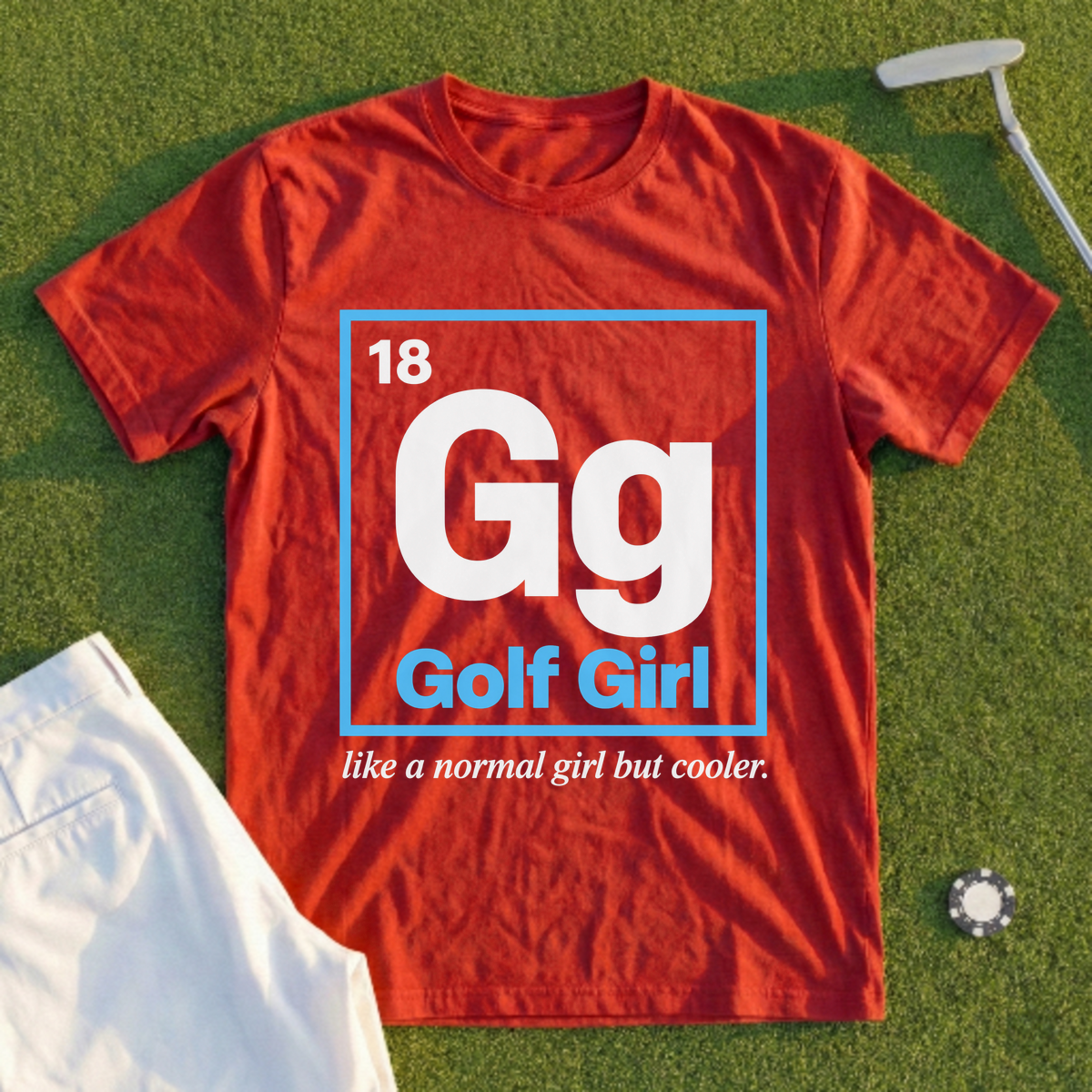 Golf Girl Element Tee