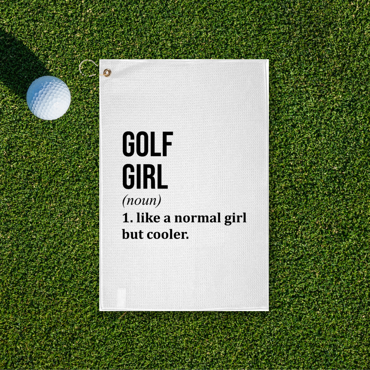 Golf Girl Golf Towel