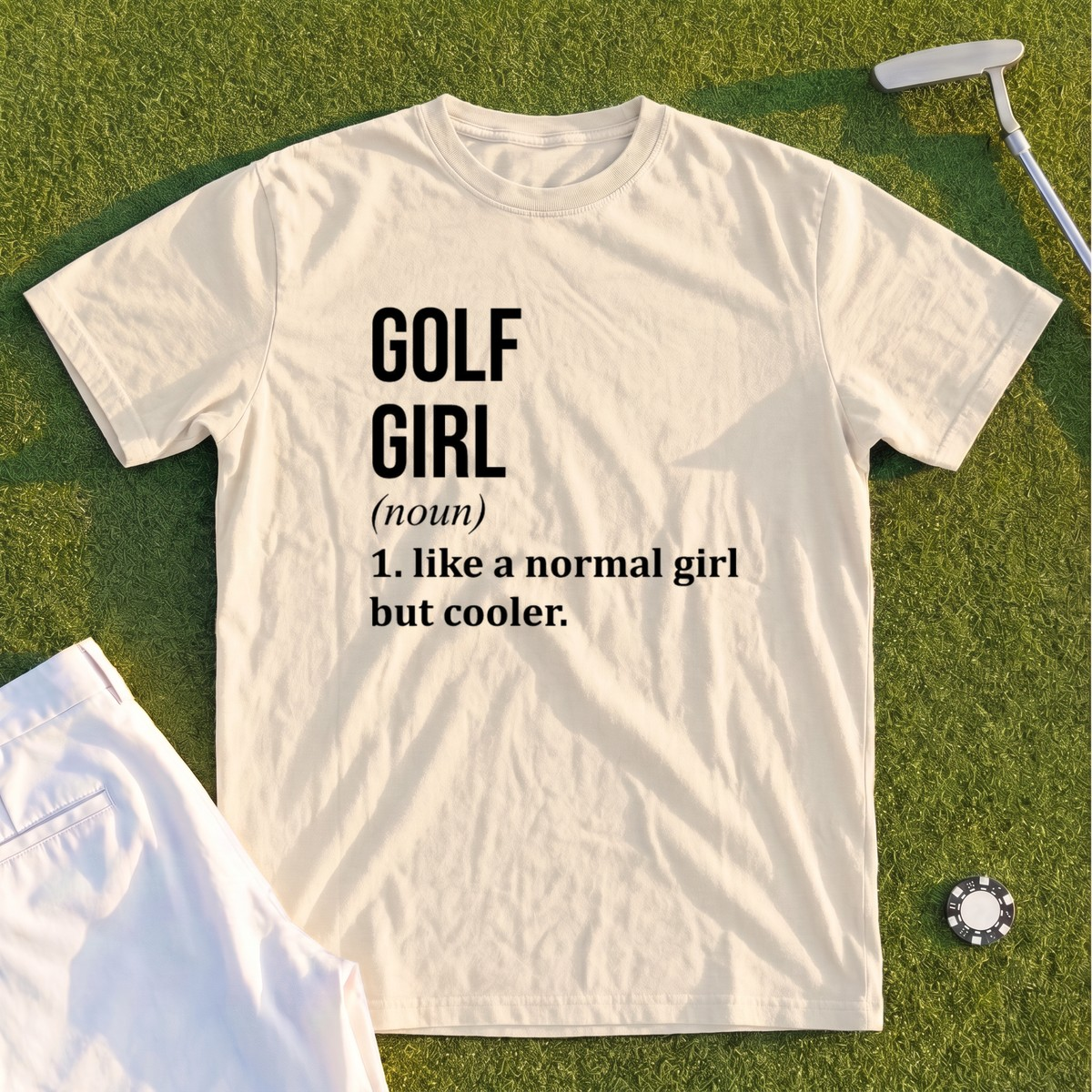 Golf Girl Premium Tee