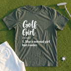 Golf Girl Script Tee